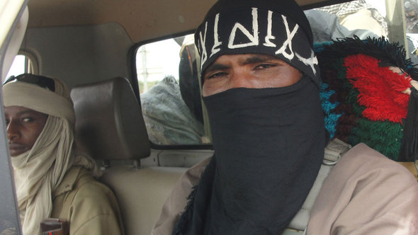 Kämpfer der Ansar Dine in Nordmali; Foto: AFP/Getty Images