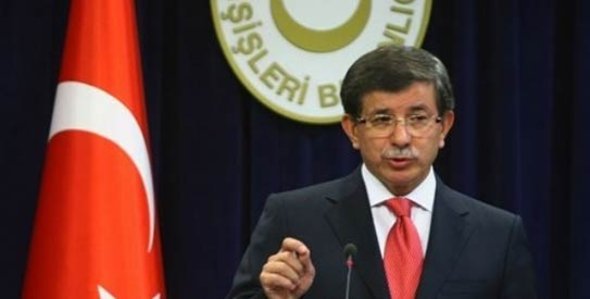 وزير الخارجية التركي أحمد داوود أوغلو. أ ب