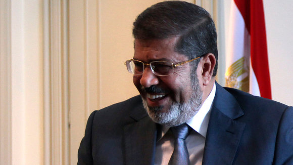 Ägyptens Präsident Mursi; Foto: Reuters