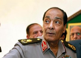 Der Chef des ägyptischen Militärrats Hussein Tantawi; Foto: AP