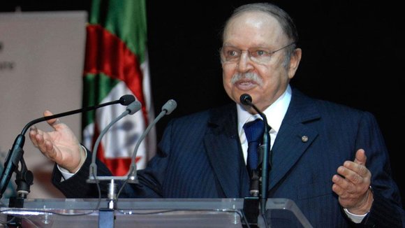 Der amtierende algerische Staatspräsident Abdelaziz Bouteflika, Foto: AP/Sidali Djarboub