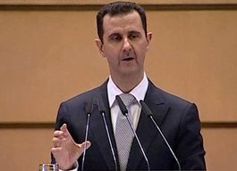 Syriens Präsident Assad; Foto: APTN/AP/dapd