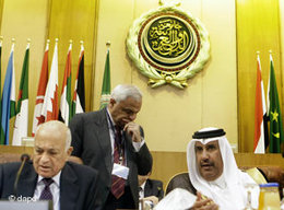 Treffen der Arabischen Liga im November 2011 in Kairo; Foto: dapd