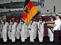 Deutsche Marine löst italienische Truppen als Küstenwache ab; Foto: AP