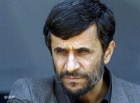 Irans Präsident Ahmadinedschad; Foto: AP