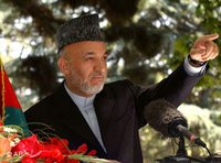 Afghanischer Präsident Karzai; Foto: AP