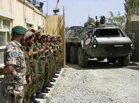 Bundeswehr im Rahmen der ISAF in Afghanistan; Foto: dpa