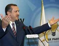 Der türkische Ministerpräsident Recep Tayyip Erdogan; Foto: AP