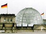 Glaskuppel des Deutschen Bundestags, Foto: ap