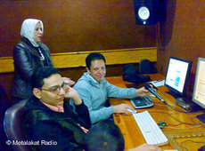 Editorial staff (photo: &amp;copy Motalakat Radio)
