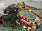 Trauer um die Ermordeten von Beslan, Foto: AP