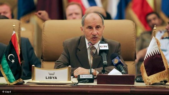 Chef des Übergangsrates, Mustafa Abdel Jalil; Foto: AP