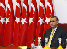 Ministerpräsident Recep Tayyip Erdoğan; Foto: AP