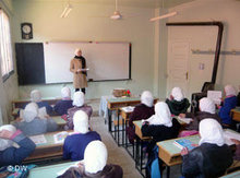 Schulklasse in Syrien; Foto: DW