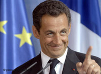 Nicola Sarkozy; Foto: dpa