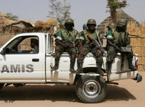 Truppen der Afrikanischen Union in West-Darfur