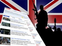 Symbolbild militanter Islamismus in Großbritannien; Bild: dpa