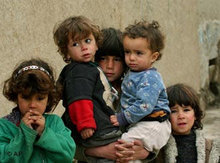 Afghanische Kinder; Foto: AP