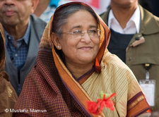 Sheikh Hasina; Foto: Mustafiz Mamun/DW