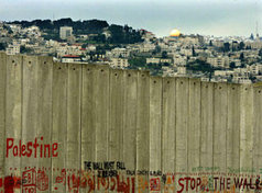Mauer bei Jerusalem; Foto: AP
