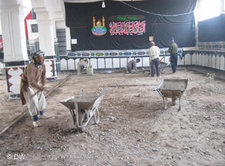 Aufbauarbeiten in Herat; Foto: DW
