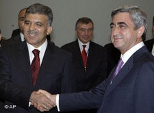 Abdullah Gül in Armenien; Foto: AP 