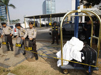 Terroranschlag in Jakarta, Indonesien; Foto: AP