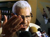 Makram Mohammed Ahmed, Vorsitzender des ägyptischen Presse-Verbands; Foto: AP