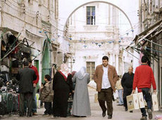 Straßenszene in der Altstadt von Tripolis; Foto: AP