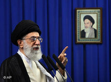 Oberster religiöser Führer Ali Khameinei; Foto: AP