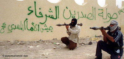 Schiitische Milizen im Irak; Foto: dpa