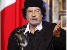 Muammar al-Gaddafi; Foto: dpa