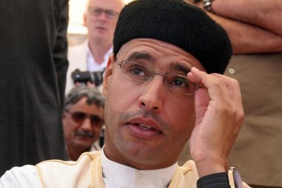 Saif al-Islam al-Gaddafi; Foto: dpa