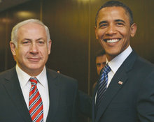 Israelischer Premierminister Netanyahu und US-Präsident Obama; Foto: AP