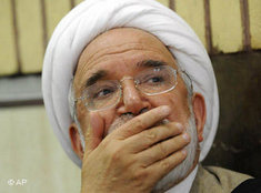 Oppositionspolitiker Mehdi Karroubi; Foto: AP