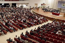 Parlament in Irak; Foto: dpa