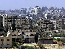 Blick auf Gaza-Stadt; Foto: AP