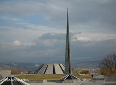 Das Genozid-Denkmal in der armenischen Hauptstadt Eriwan; Foto: Mareike Aden/DW