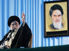 Irans oberster Führer Ali Khamenei; Foto: AP