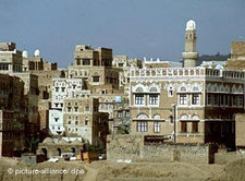 Blick auf die Altstadt von Sanaa; Foto: dpa