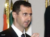 Präsident Baschar al-Assad, Foto: AP