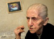 Armenische Augenzeugin des Völkermords; Foto: AP
