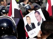 Demonstration in Ägypten; Foto: AP
