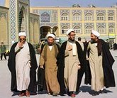 Iranische Geistliche in Ghom, Foto: dpa