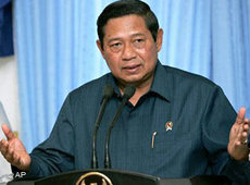 Indonesiens Präsident Susilo Bambang Yudhoyono; Foto: AP