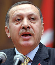 Der türkische Ministerpräsident Recep Tayyip Erdogan; Foto: AP 