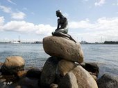 Die kleine Meerjungfrau in Kopenhagen; Foto: dpa