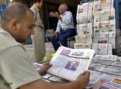 Arabische Zeitungen; Foto: AP