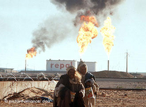 Erdgas- und Erdölgewinnungsindustrie in Hassi Messaud; Foto: dpa