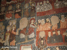 Fresken in der Kirche des Deir Mar Musa Klosters; Foto: Stephen Starr